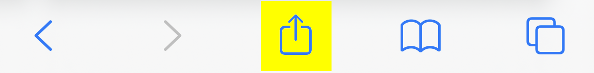 Share icon screenshot